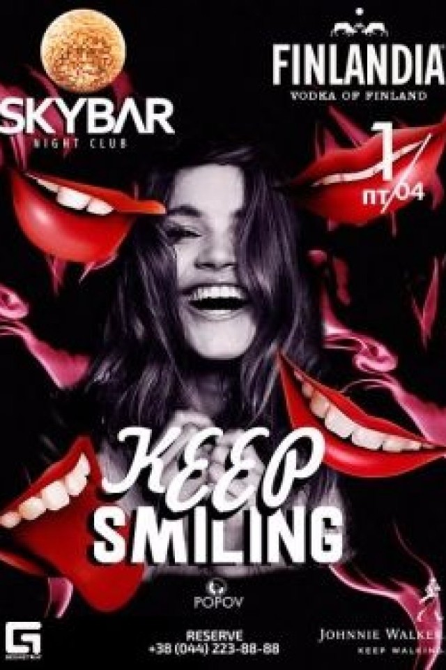 KEEP SMILING в клубе Skybar