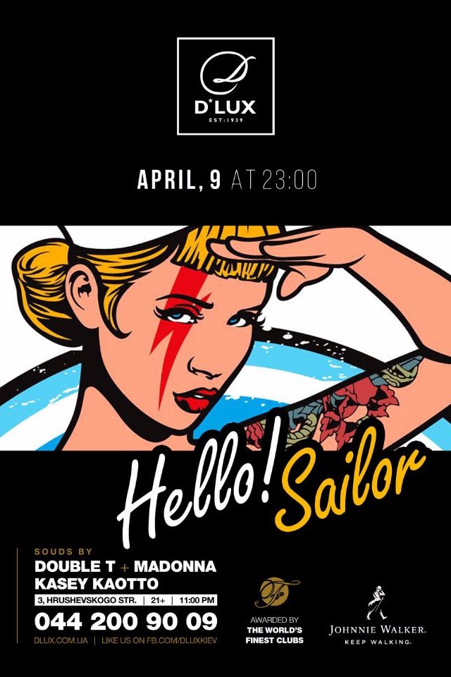 Hello! Sailor в клубе Dlux