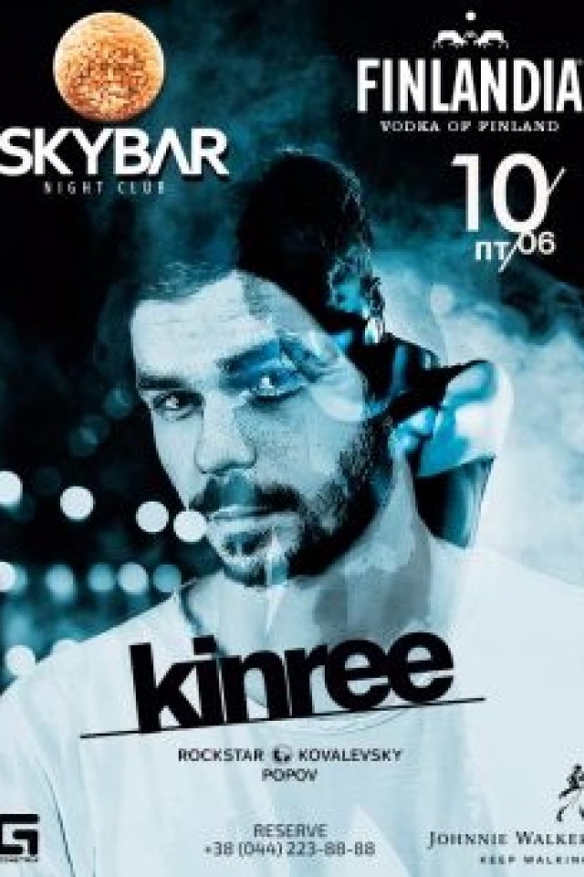 Dj Kinree - The weekend opening in Skybar Night Club