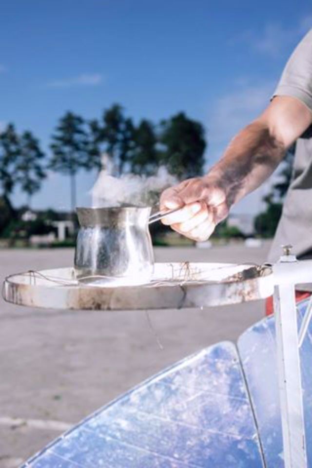 Сонячна кава з зірками
