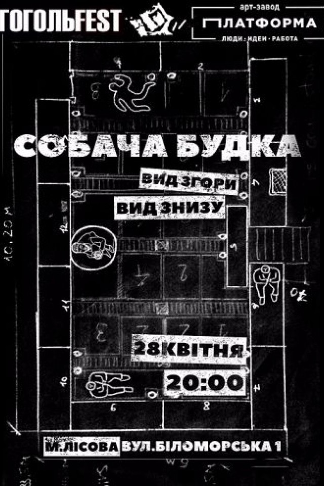  СОБАЧЬЯ БУДКА. Вид сверху. Вид снизу