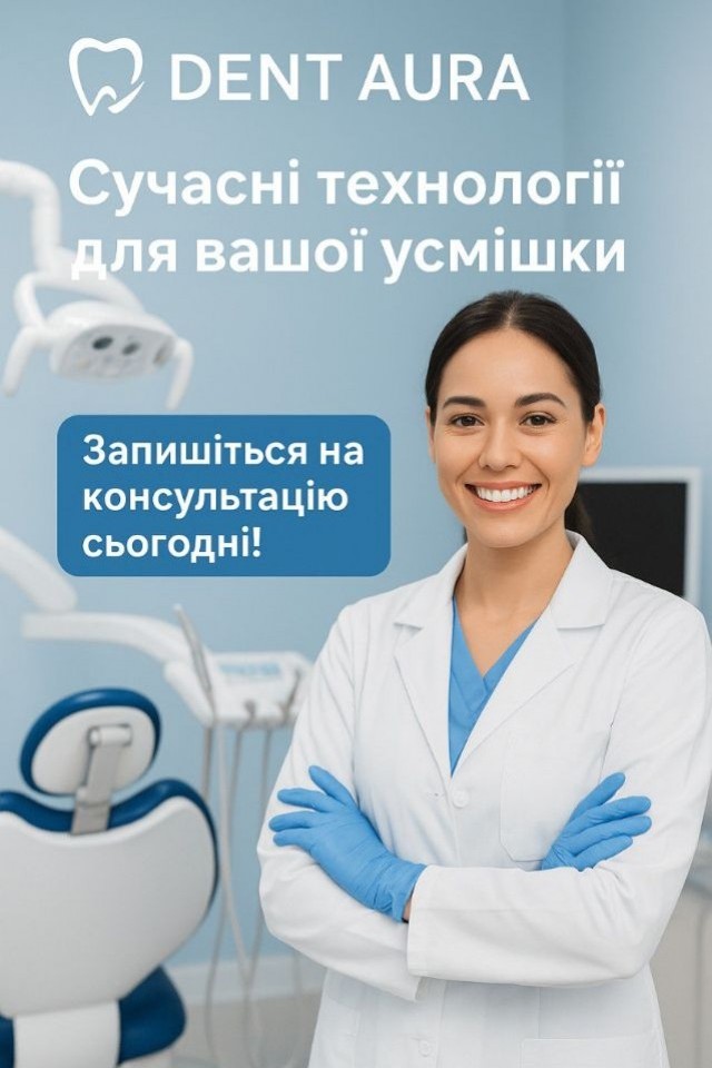 Стоматологія в Одесі — Dent Aura