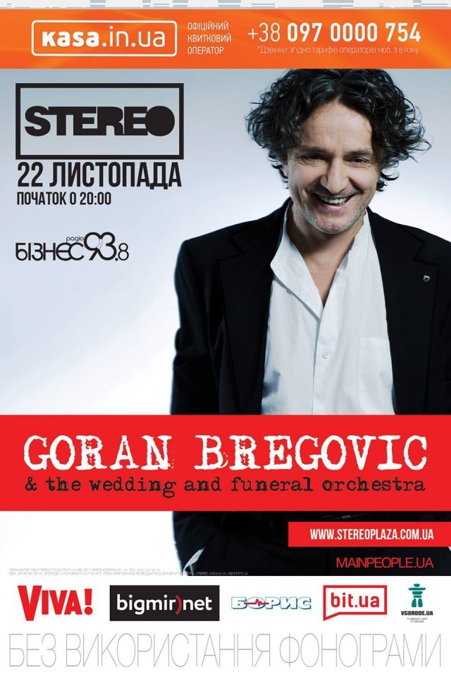 Goran Bregovic & The Wedding and Funeral Orchestra