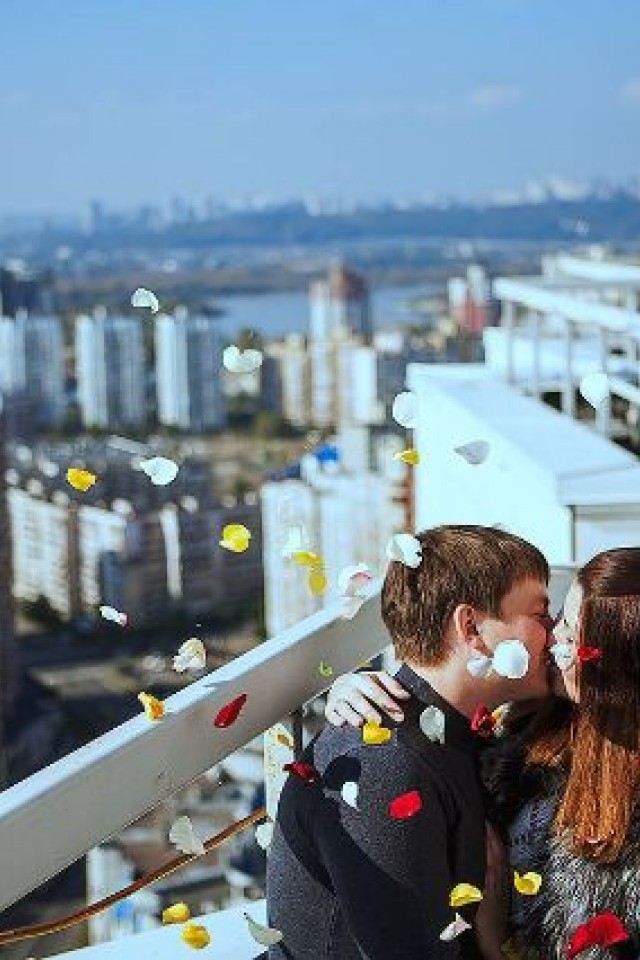 Свидания на крыше в Киеве