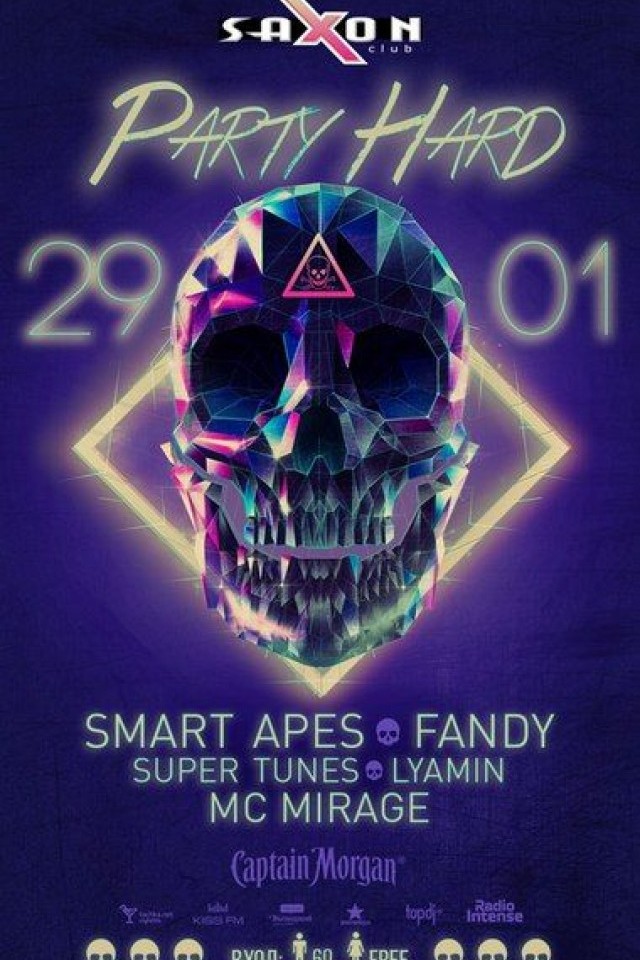 "PARTY HARD" в Saxon Club