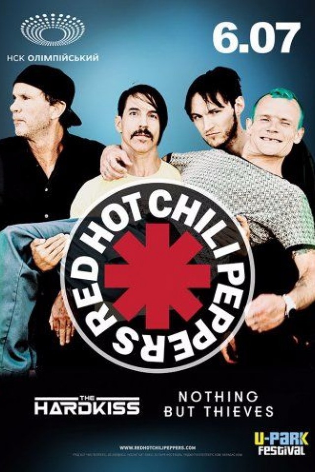  Red Hot Chili Peppers в Киеве!